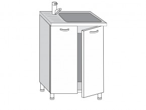 2.60.2мн Шкаф-стол на 600мм под накладную мойку с 2-мя дверцами в Верхнем Уфалее - verhnij-ufalej.магазин96.com | фото