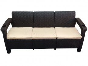 Диван Yalta Sofa 3 Set шоколадный в Верхнем Уфалее - verhnij-ufalej.магазин96.com | фото