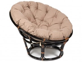 Кресло Papasan 23/01 W с подушкой Antique brown, экошерсть Коричневый в Верхнем Уфалее - verhnij-ufalej.магазин96.com | фото