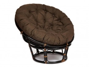 Кресло Papasan 23/01 W с подушкой Antique brown, ткань Коричневый в Верхнем Уфалее - verhnij-ufalej.магазин96.com | фото