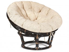 Кресло Papasan 23/01 W с подушкой Antique brown, ткань Старт в Верхнем Уфалее - verhnij-ufalej.магазин96.com | фото