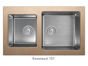 Мойка комбинированная Tolero twist TTS-840 Бежевый 101 в Верхнем Уфалее - verhnij-ufalej.магазин96.com | фото