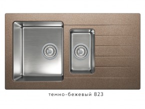 Мойка комбинированная Tolero twist TTS-890 Темно-бежевый 823 в Верхнем Уфалее - verhnij-ufalej.магазин96.com | фото