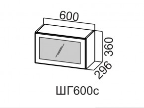 ШГ600с/360 Шкаф навесной 600/360 (горизонт. со стеклом) в Верхнем Уфалее - verhnij-ufalej.магазин96.com | фото